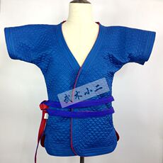 Форма для борьбы 中国式摔跤衣红蓝双面 褡裢跤衣中国跤传统摔跤服 加厚耐撕配腰带