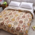 炕 pad mùa xuân và mùa thu bông chần bông đôi quilting điều hòa không khí đã được rửa sạch bởi mùa hè quilt mỏng giường bìa mảnh duy nhất Trải giường