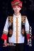 2018 mới Miao trang phục nam thiểu số trang phục khiêu vũ Zhuang quốc tịch hiệu suất trang phục hiệu suất múa tre quần áo