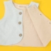 Quần áo sơ sinh sớm 2-4-5 kg ​​trẻ sơ sinh và áo vest cotton trọng lượng cực nhỏ kích thước nhỏ mùa thu vest - Áo ghi lê