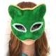 Бархатный кот зеленый