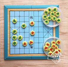 Китайские облавные шашки 包邮 教学磁性围棋盘折叠套装/磁性中国棋盘便携折叠棋盘磁性棋子