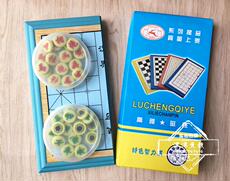 Китайские облавные шашки 包邮 教学磁性围棋盘折叠套装/磁性中国棋盘便携折叠棋盘磁性棋子