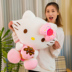 Hello kitty búp bê đồ chơi sang trọng KT mèo trang trí búp bê quá khổ để gửi quà sinh nhật cho bạn gái - Đồ chơi mềm bạch tuộc cảm xúc size lớn Đồ chơi mềm