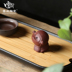 Yun Shang Yi Zisha Meng Monkey Tea Pet Handmade Purple Mud Mud Zodiac có thể nâng cao trà để chơi đồ trang trí gốm - Trang trí nội thất trang trí nhà Trang trí nội thất