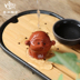 Yun Shang Yi Zisha Meng Monkey Tea Pet Handmade Purple Mud Mud Zodiac có thể nâng cao trà để chơi đồ trang trí gốm - Trang trí nội thất trang trí nhà Trang trí nội thất