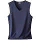 Áo vest nam mùa đông liền mạch cộng với áo nhung dày V-cổ không tay Slim vest thanh lịch bó sát nam