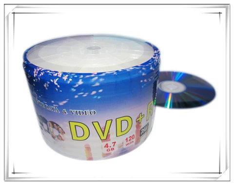 Высококачественный банановый выделение Super Bright Ban Can Print Dvd-R16x Blank Disc, 50 планшетов, записанный CD-ROM Blank