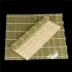 Một miếng rèm sushi da xanh 24cm27cm30cm sushi mat lăn kimbap gạo công cụ khuôn tre - Tự làm khuôn nướng