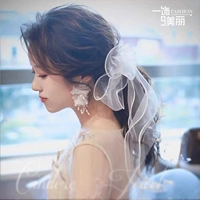 Аксессуар для волос для невесты, ободок, свадебное платье, в корейском стиле