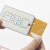 Sinh viên spoof gói thẻ văn bản creative bus thẻ set key ring thẻ gạo giao thông vận tải tàu điện ngầm tài liệu chủ thẻ ngân hàng ví da Chủ thẻ
