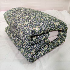 Одеяло 老式被子棉被传统手工包边被芯纯棉带被套可拆洗保暖复古古代仿古