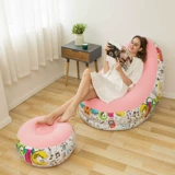 Надувной диван, сетка для волос, складное уличное кресло домашнего использования в обеденный перерыв для отдыха, популярно в интернете