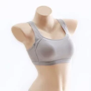 Cố định ngực pad chạy thể thao đồ lót nữ yoga tập thể dục mà không có vòng thép vest thu thập chống sốc và nhanh chóng làm khô áo ngực thể thao