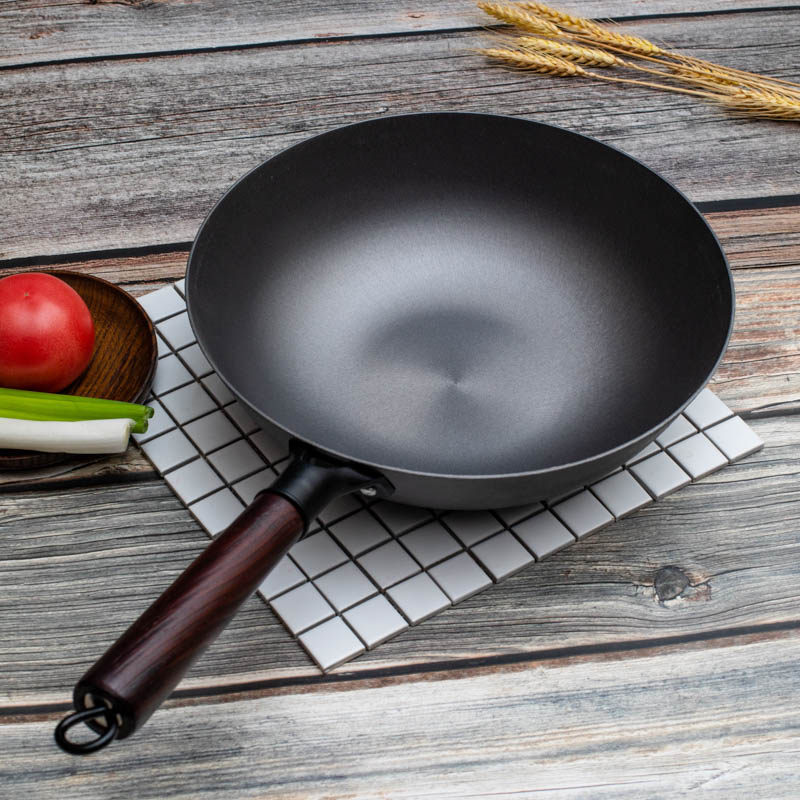 传统铸铁锅平底炒锅1个(禁止使用优惠红包下单)