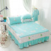 trẻ em tùy chỉnh cartoon bông bedspread giường váy một mảnh bìa giường bông 1,2m 1.51.8m ren khăn trải giường - Váy Petti giường váy Váy Petti