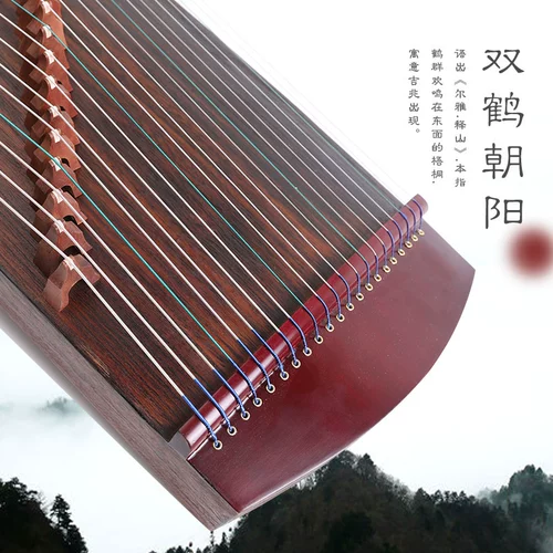 21 Строка Портативный мини -маленький цитра полу -зонг Quan Tongmu ручной работы 65 см для начинающих детей взрослые отпечатки пальцев