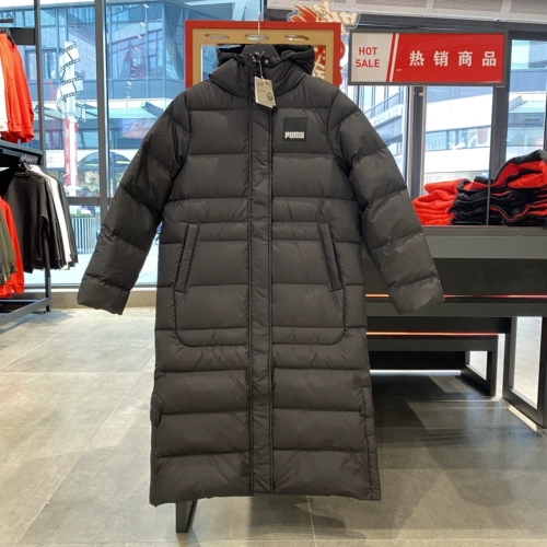 Puma, толстовка с капюшоном подходит для мужчин и женщин, удерживающий тепло пуховик, плащ