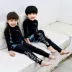 Bộ đồ lặn cho trẻ em Hàn Quốc quần dài tay chống nắng khô nhanh chia hai hoặc ba bộ đồ bơi cho bé trai và bé gái - Bộ đồ bơi của Kid đồ bơi elsa Bộ đồ bơi của Kid