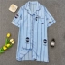 Bộ đồ ngủ nữ băng lụa mùa hè gợi cảm váy ngủ nữ mùa hè áo ngủ kích thước lớn dịch vụ tại nhà lụa ngắn tay 777W6eXF đồ bộ cao cấp Pyjama