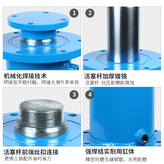 Гидравлический цилиндр 液压油缸双向升降液压站 小型重型压力机25吨油顶液压缸手动单向