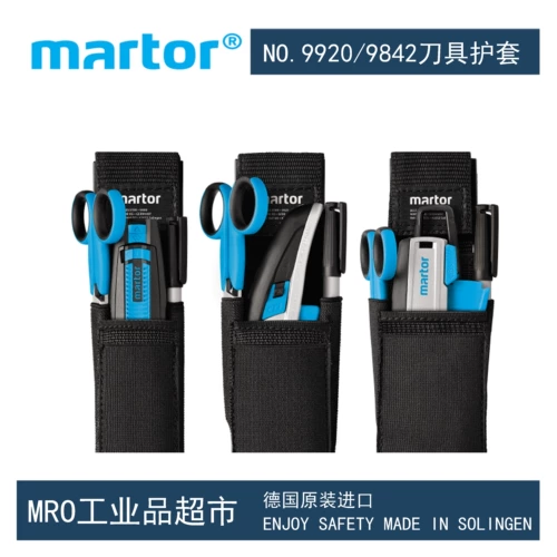 Немецкий матричный мартер с зажимной поясной линейкой 9920 Портативная пластиковая крышка 9842 Безопасное использование ножа