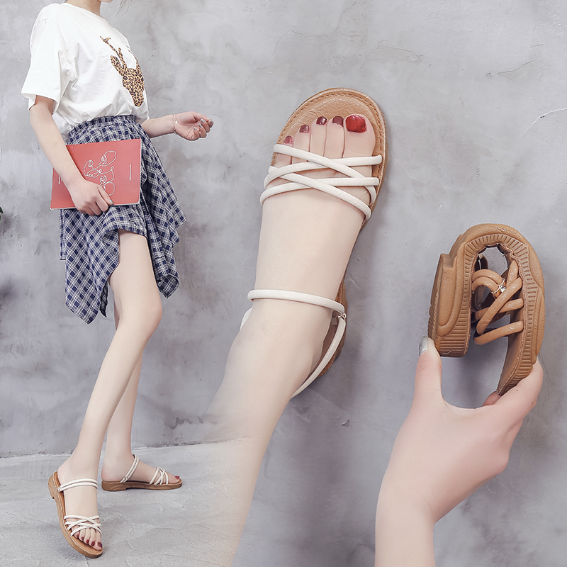 g by guess jeena slide flat sandals