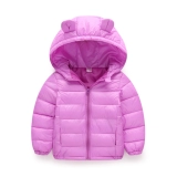 Зимняя детская легкая и тонкая одежда, куртка с пухом подходит для мужчин и женщин, детский пуховик, детская одежда
