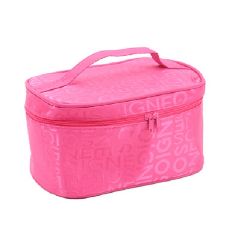 Small Letter RoseVertical section high-capacity portable letter Cosmetic Bag turn box Foldable Cosmetic Bag Cosmetics Storage bag
