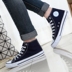 Cao-top giày giày nam Gao Bangchao nam Hàn Quốc phiên bản của xu hướng ulzzang canvas nam tinh thần guys thanh niên giày giày sneaker nike Giay cao