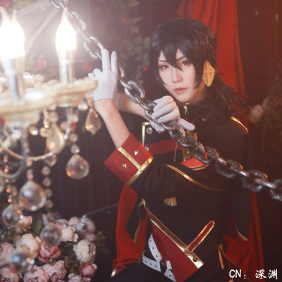 taobao agent COSONSEN Idol Fantasy Festival invites black bloody dinner Shuojian zero feathers wind, COSPLAY clothing