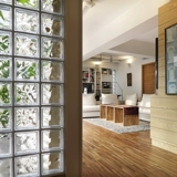 Импортный стеклянный кирпичный кирпичный кирпичный кирпич прозрачный квадратный свет прозрачный распределитель экрана Полово прозрачный цвет сетевой кирпич красной головки кирпич