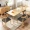 Yiqin mét nội thất bên cạnh bàn ăn gỗ Bắc Âu kết hợp bàn gỗ 1,3 mét rắn bàn gỗ căn hộ nhỏ nội thất phòng ăn - Bộ đồ nội thất kệ tivi đẹp