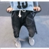 Quần cho bé thu đông 1-3-5 tuổi Quần jeans 6 bé trai 2019 xuân hè mới cho bé Quần Harlan phiên bản Hàn Quốc của thủy triều - Quần jean Quần jean