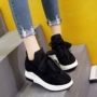 Giày Muffin đế dày của phụ nữ tăng 2018 thu đông 2018 mới cao cấp phiên bản Hàn Quốc của danh sách sinh viên thể thao và giải trí hoang dã những đôi sneaker nữ nên có