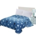 Winter nhung san hô tấm viền flannel ấm dày chăn 230x250 hai mặt cashmere thảm đúp - Khăn trải giường Khăn trải giường