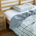 Đặc biệt cung cấp Nhật Bản- phong cách không- in rửa sạch bông mùa hè mát mẻ bởi giường đôi mỏng quilt điều hòa không khí là tốt sọc có thể được máy rửa Quilts