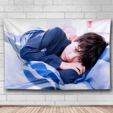 Гобелен 易烊千玺 背景布ins挂布陷落美好房间宿舍拍照直播网红装饰挂毯