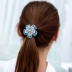 Hàn quốc rhinestone flannel tóc vòng pha lê tóc phụ kiện tóc rope tấm kẹp tóc ponytail hoa bóng head ban nhạc cao su đồ trang sức