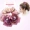 Phiên bản Hàn Quốc của hoa hồng crepe đầu trang sức hoa Phụ kiện tóc Hàn Quốc Nhật Bản và Hàn Quốc tóc vòng tóc dây thừng dây vải mũ - Phụ kiện tóc