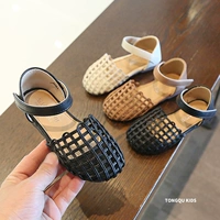 Детские сандалии для принцессы для кожаной обуви, коллекция 2021, в корейском стиле