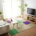 Nhật Bản thảm nhập khẩu 200 series tự mồi nối phòng ngủ phòng khách thảm chống trơn trượt keo miễn phí - Thảm