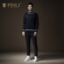 Sản phẩm PINLI 2018 mùa đông mới quần áo nam nửa cổ áo len cao cổ áo thun B184310557 - Kéo qua