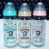 Импортная антиколиковая бутылочка для кормления для новорожденных, широкое горлышко