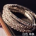 75068 No.1 cửa hàng Hàn Quốc đồ trang sức nhỏ trang sức phụ kiện trang trí hàng duy nhất đàn hồi vòng đeo tay vòng đeo tay nữ vòng thạch anh tóc vàng Vòng đeo tay Cuff