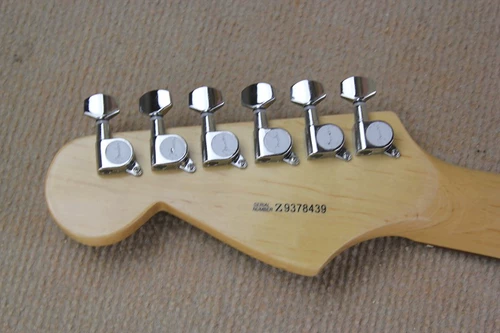 Flyoung ST ЭЛЕКТРО ГИТАРИТА темно -синие зеленые розы.