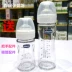 Bình thủy tinh Chicco cho bé bình rộng 150ml 240ml gửi ống hút - Thức ăn-chai và các mặt hàng tương đối bình sữa chống sặc Thức ăn-chai và các mặt hàng tương đối
