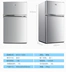SKYWORTH Skyworth BCD-160 160L tủ lạnh hai cửa ba nhiệt độ hai cánh tủ lạnh nhỏ tủ lạnh gia đình - Tủ lạnh Tủ lạnh
