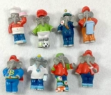 Мультяшная фигурка, модель животного, слон