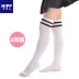 Cô gái cao chân vớ phần mỏng mùa hè cotton over the knee công chúa vớ 2-12 năm tuổi trẻ em sinh viên vớ cao vớ sàn mỏng Vớ